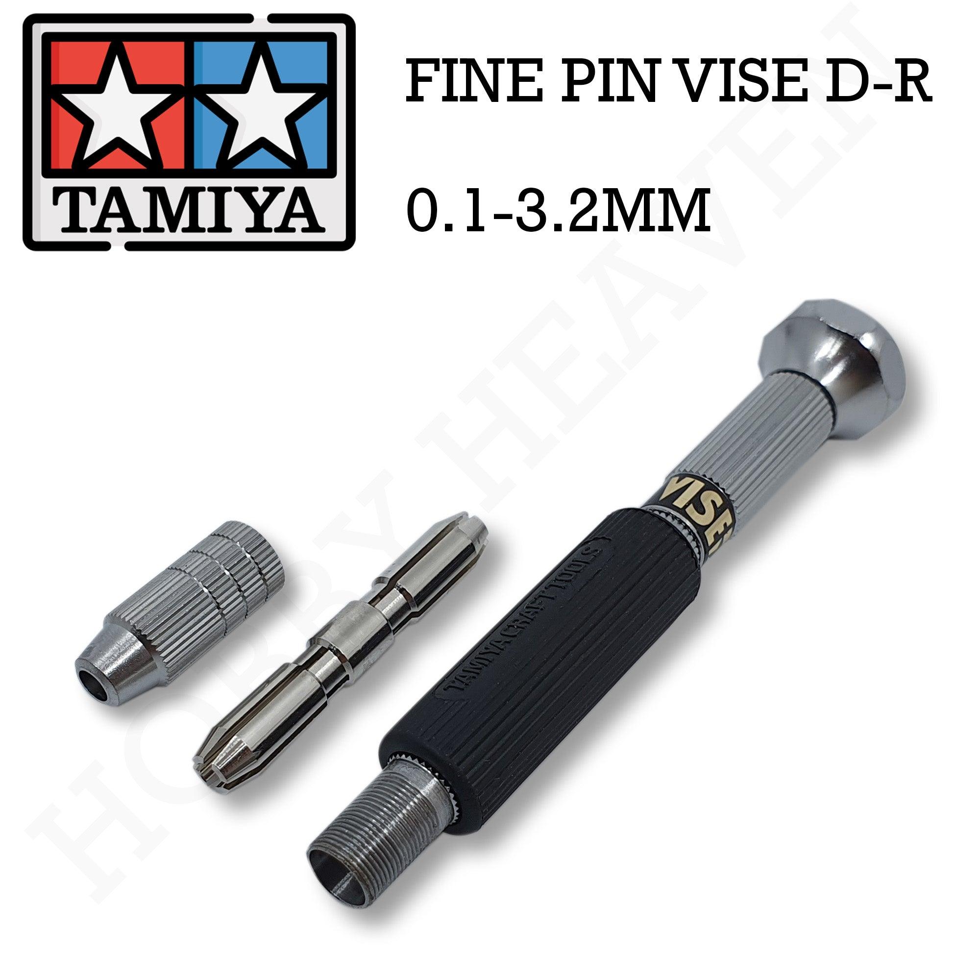 Tamiya Fine Pin Vise D-R 0.1-3.2mm 74112 - Hobby Heaven
