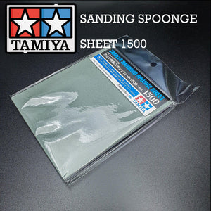 Tamiya Sanding Sponge Sheet Grit 1500 87150 - Hobby Heaven