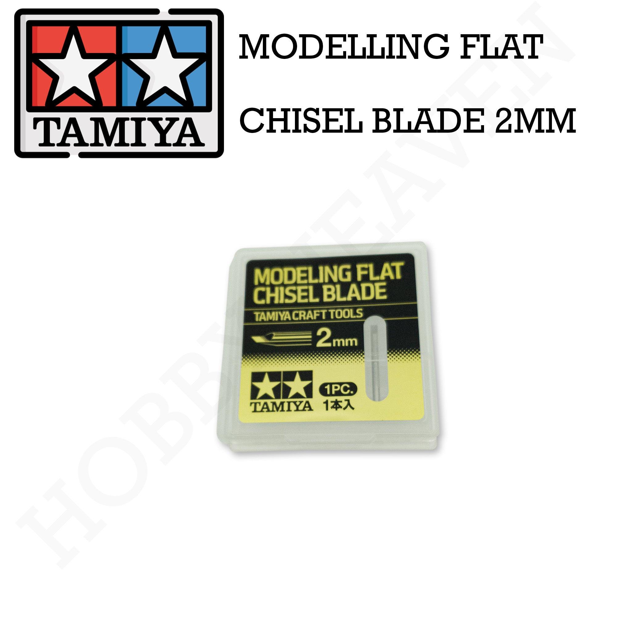Tamiya Modelling Flat Chisel Blade 2Mm 74143 - Hobby Heaven
