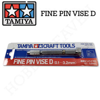 Tamiya Fine Pin Vise D 74050 - Hobby Heaven
