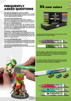 AK Interactive Playmarkers Paint Marker Sets – Full Range for Miniatures & Models
