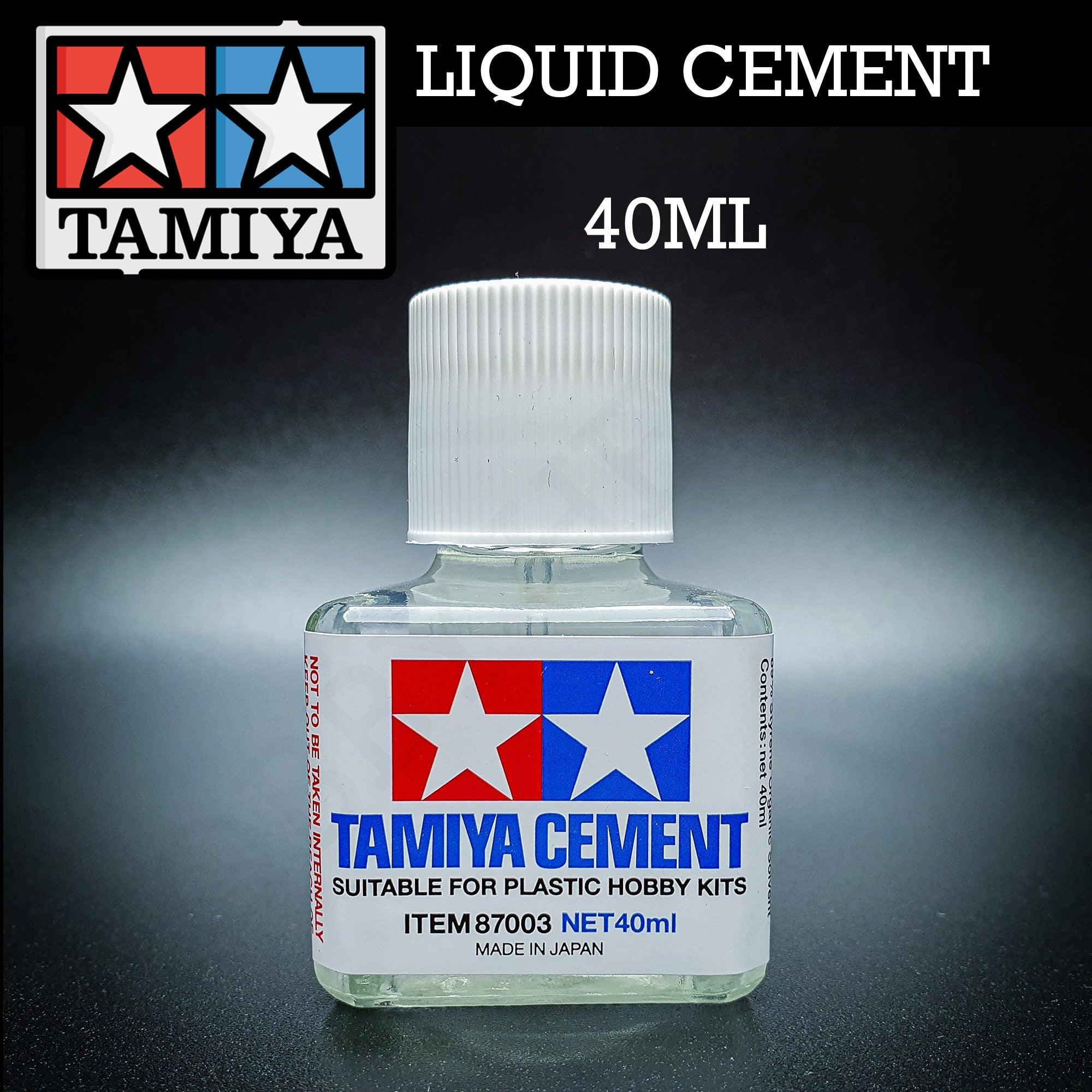 Tamiya Craft Tools 87003 ; Cement Glue (40ml) For Plastic Model Kit