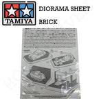 Tamiya Diorama Sheet (Brick) 87168 - Hobby Heaven
