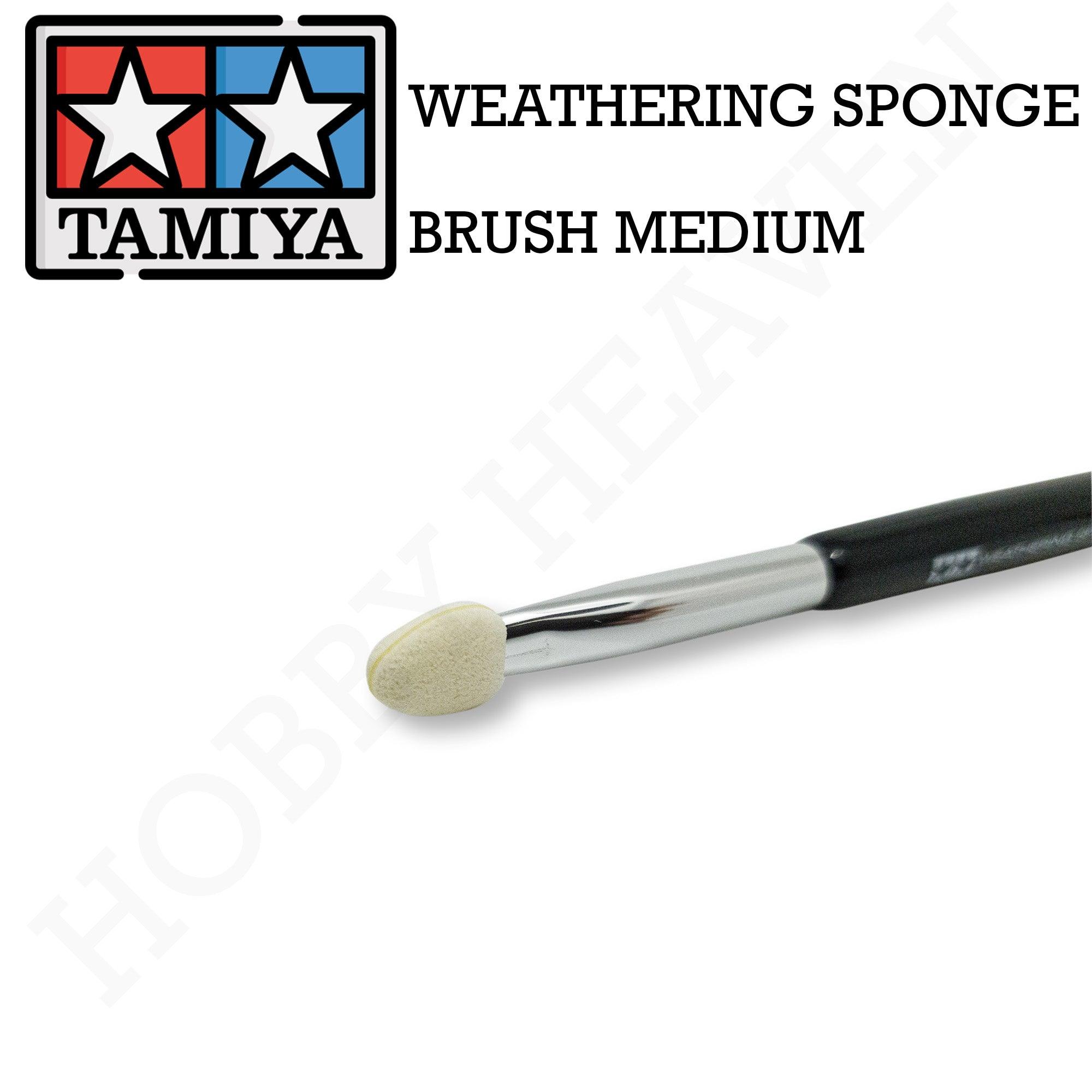 Tamiya Weathering Sponge Brush Medium 87083 - Hobby Heaven