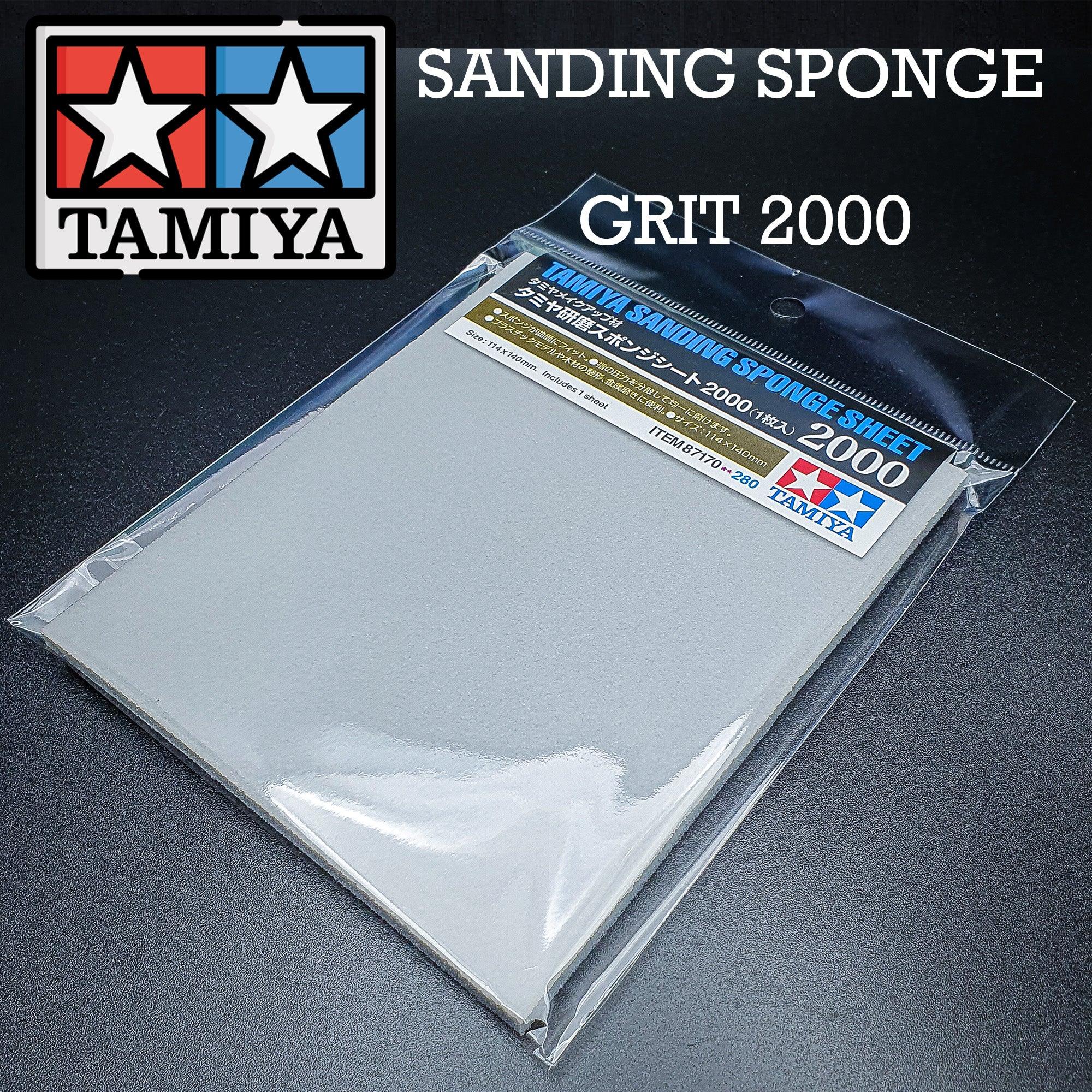 Tamiya Sanding Sponge Sheet 2000 87170 - Hobby Heaven