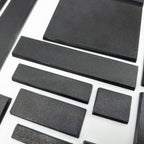 Rectangle Bases Range Sizes - 125x50mm to 200x175mm Large Sizes 3d Print Full Range Tabletop Games