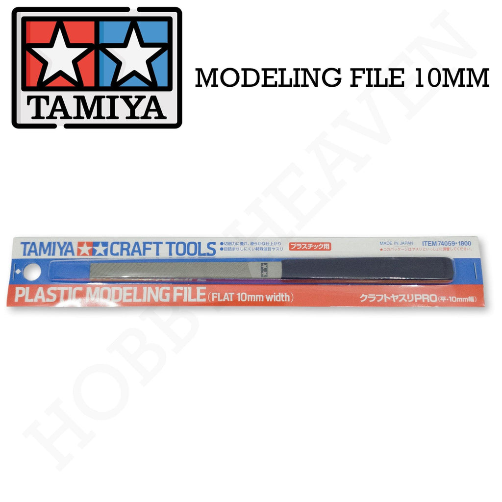 Tamiya Modeling File Flat 10mm 74059 - Hobby Heaven