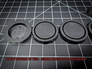 25mm to 32mm Round Base Converter | Professional Gaming Base Adapter