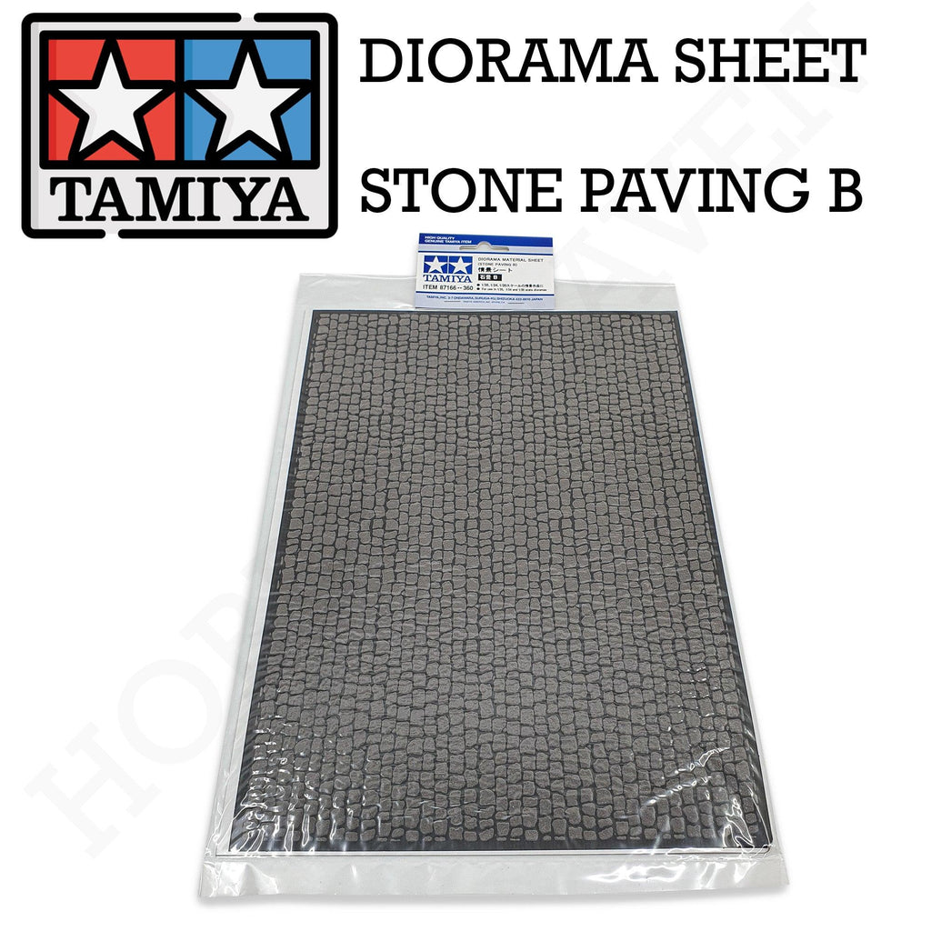 Tamiya Diorama Sheet Stone Paving B 87166 - Hobby Heaven