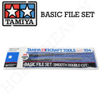 Tamiya Basic File Set Smooth Double Cut 74104 - Hobby Heaven
