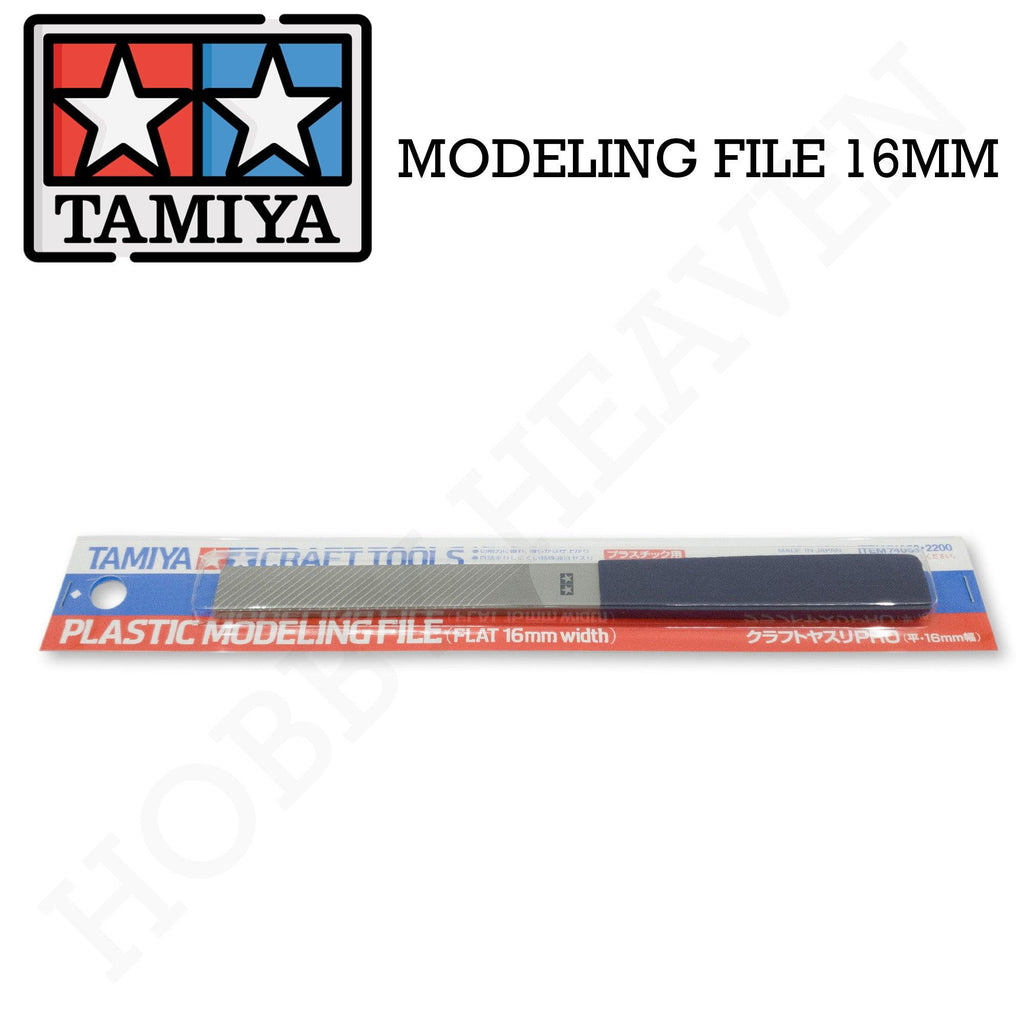 Tamiya Modeling File Flat 16mm 74058 - Hobby Heaven
