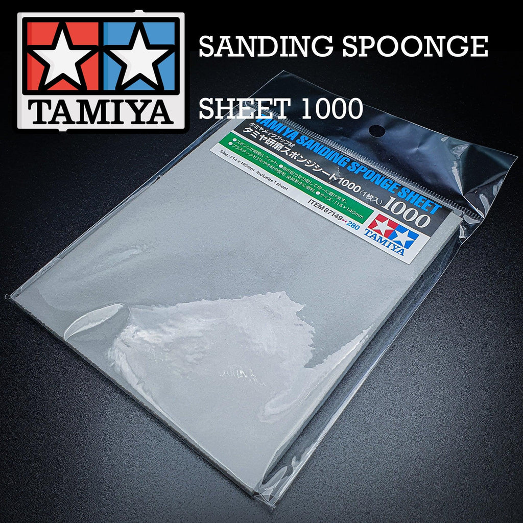 Tamiya Sanding Sponge Sheet Grit 1000 87149 - Hobby Heaven