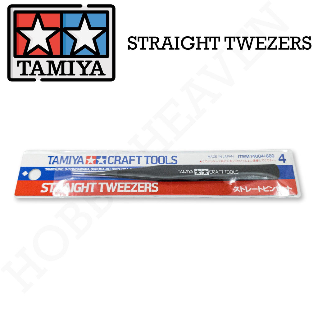 Tamiya Straight Tweezers 74004 - Hobby Heaven