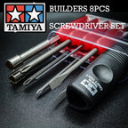 Tamiya Builders 8pcs Screwdriver Set 74023 - Hobby Heaven