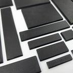 Rectangle Bases Range Sizes - 125x50mm to 200x175mm Large Sizes 3d Print Full Range Tabletop Games