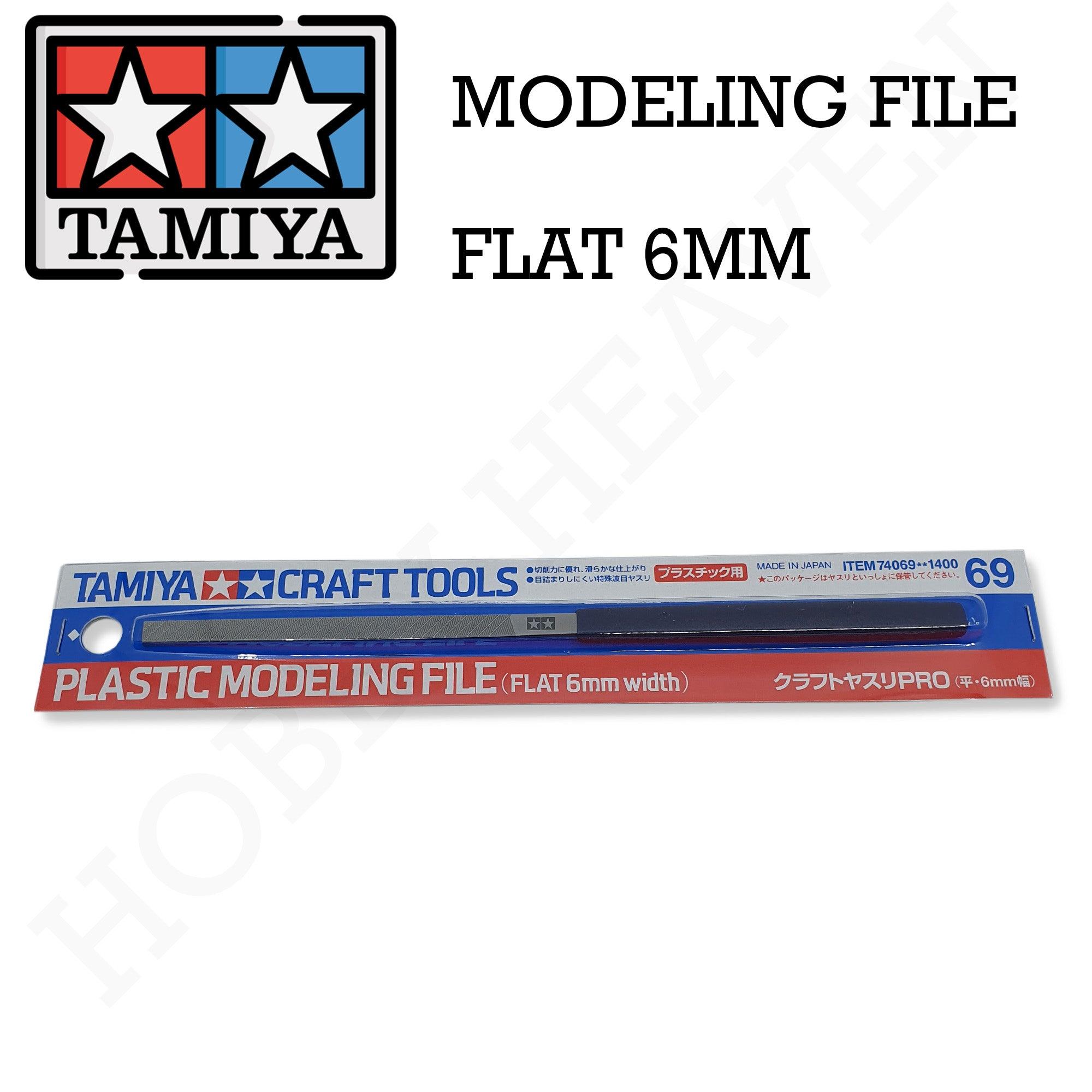 Tamiya Modelling File Flat 6mm 74069 - Hobby Heaven