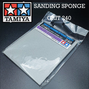 Tamiya Sanding Sponge Sheet 240 87162 - Hobby Heaven