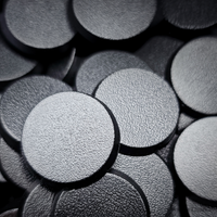 25mm Round Plain Plastic Bases
