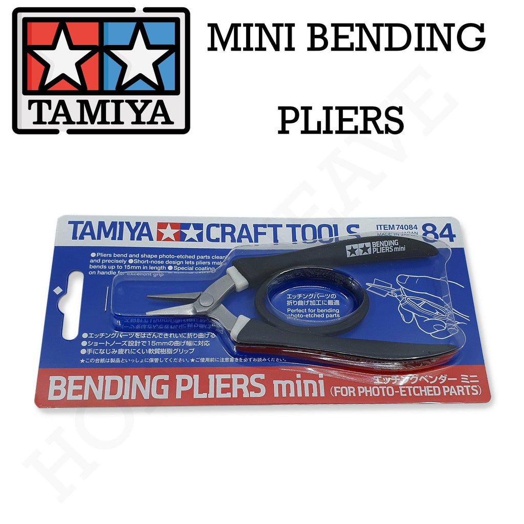 Tamiya Mini Bending Pliers For Photoetch 74084 - Hobby Heaven