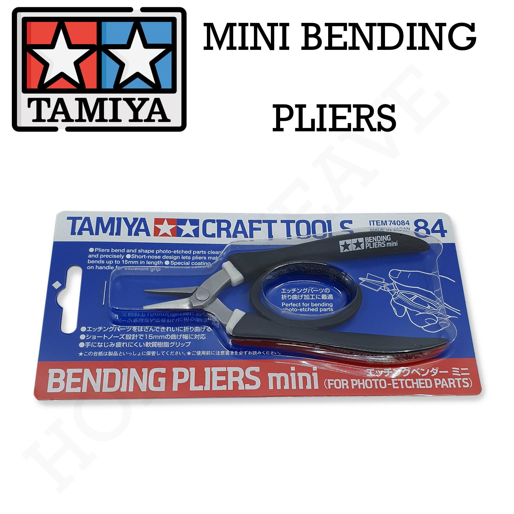 Tamiya Mini Bending Pliers For Photoetch 74084 - Hobby Heaven