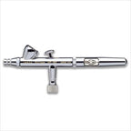 Iwata Eclipse HP-BS airbrush on a plain white background, full side view