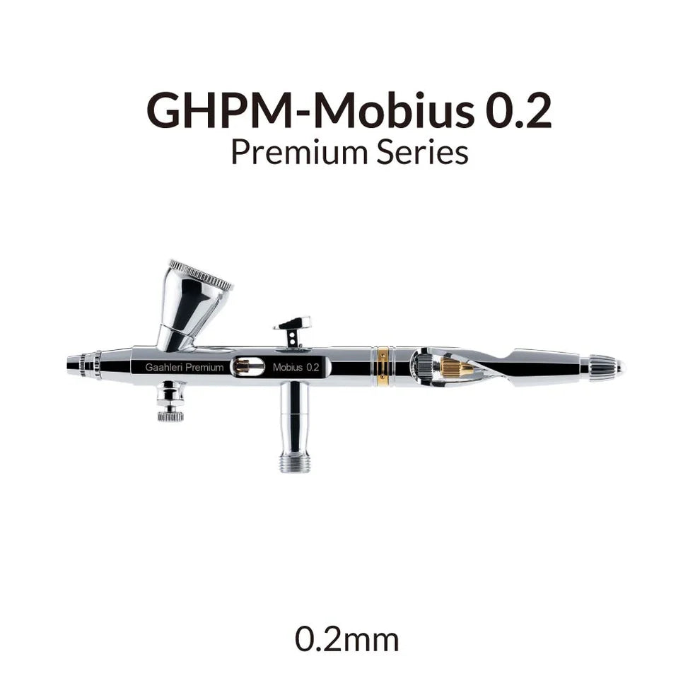 Gaahleri Mobius 0.2mm Dual Action Precision Airbrush