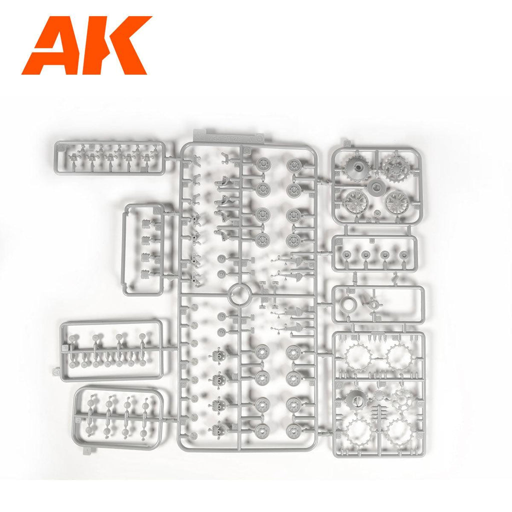 AK Interactive PZ.KZPF.IV Ausf.D Afrika Korps 1/35 Scale AK35504 - Hobby Heaven