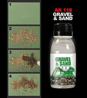 AK Interactive Gravel and Sand Fixer AK118 - Hobby Heaven
