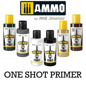 AMMO by MIG One Shot Primer White AMIG2022 - Hobby Heaven