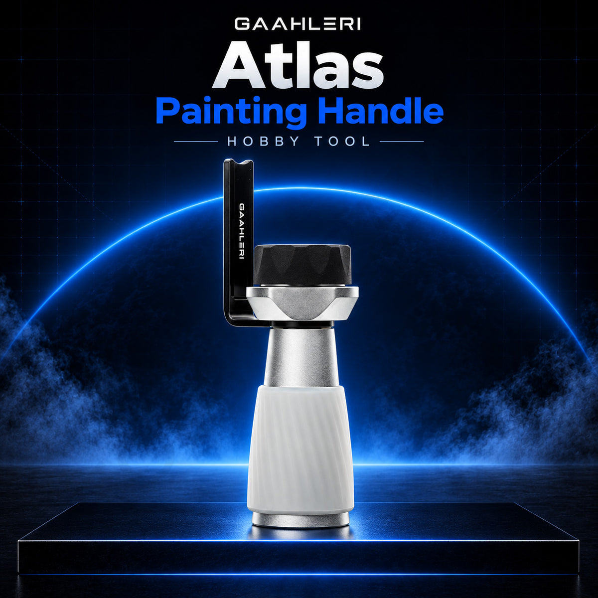 Gaahleri Atlas Painting Handle (20000) – CNC Aluminium, Magnetic Platform
