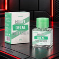 DSPIAE ETC-03 Model Decal Softener 40 ml: square glass bottle with a green cap beside its green and white box