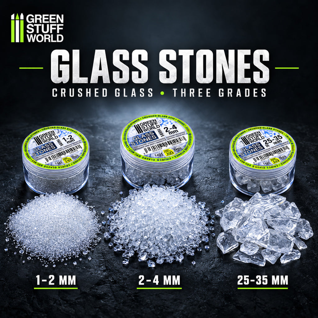 Green Stuff World Crushed Glass Stones