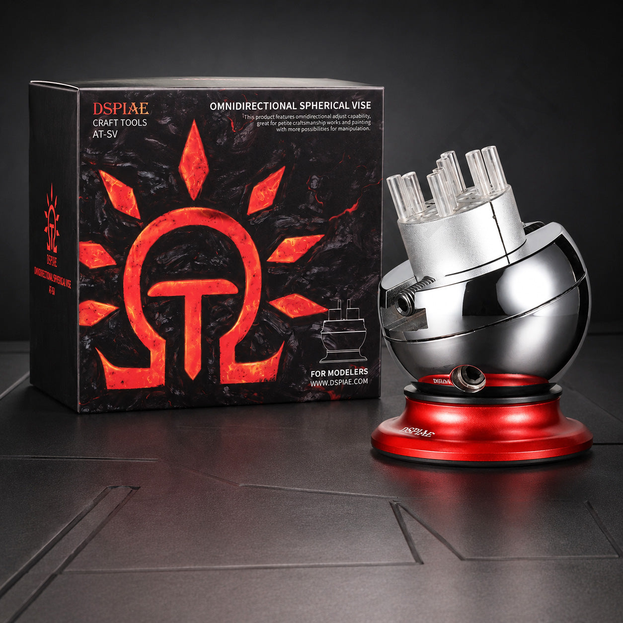 DSPIAE AT-SV Omnidirectional Spherical Vise