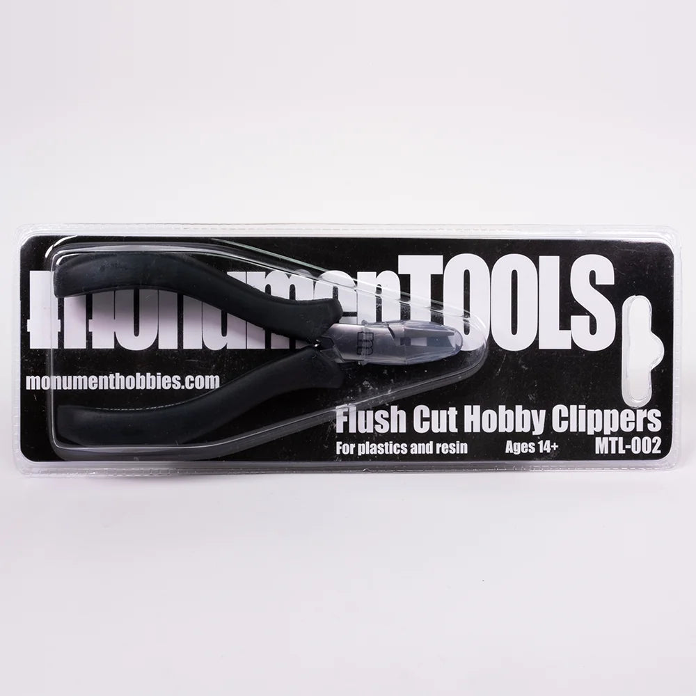 Monument Hobbies MonumenTOOLS Flush Cut Clippers — hobby sprue nippers
