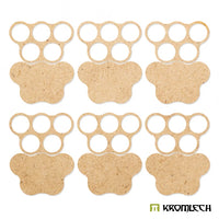 Kromlech Round Base Skirmish Movement Tray 25mm (6pcs) KRHB029
