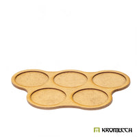 Kromlech Round Base Skirmish Movement Tray 40mm (3pcs) KRHB031
