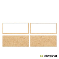 Kromlech Small Square Base Movement Trays – Infantry (2pc) KRHB049
