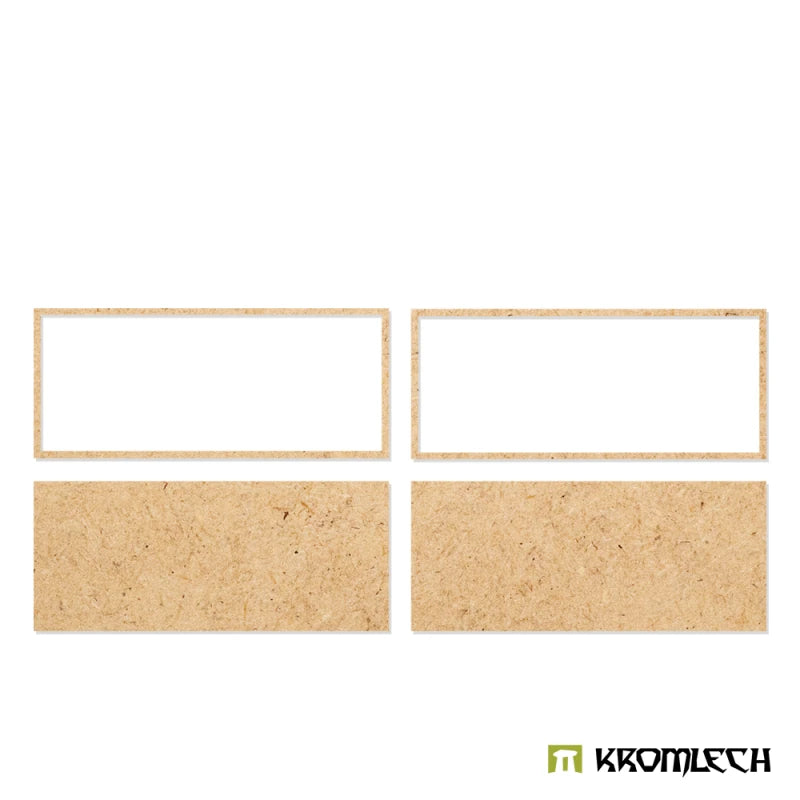 Kromlech Small Square Base Movement Trays – Infantry (2pc) KRHB049