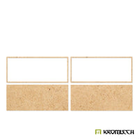 Kromlech Small Square Base Movement Trays – Heavy Infantry (2pcs) KRHB051
