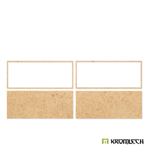 Kromlech Small Square Base Movement Trays – Heavy Infantry (2pcs) KRHB051