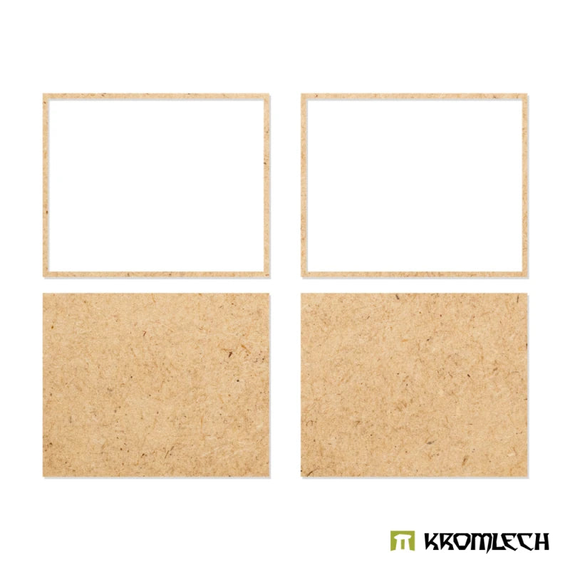 Kromlech Old Infantry 5x4 Square Base Movement Trays (2pcs) KRHB075