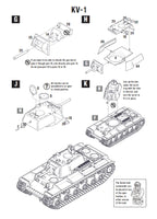 KV-1/KV-2 Plastic Box Set – Soviet Heavy Tank | Bolt Action
