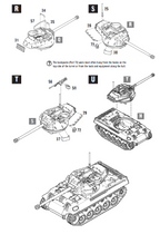 Assembly instructions: final turret and hull stages