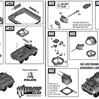 M8/M20 Greyhound Scout Car – Bolt Action WWII 28mm Vehicle