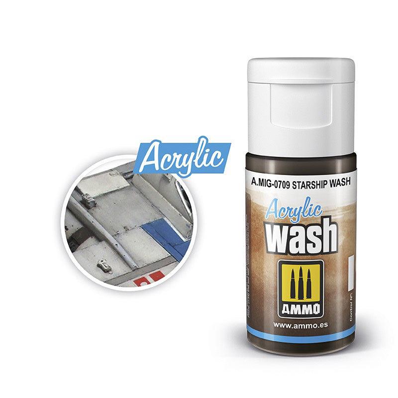 AMMO by MIG Starship Wash Acrylic Wash MIG709 - Hobby Heaven