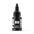 Monument Hobbies Pro Acryl Coal Black MPA-002 — 22ml bottle with colour swatch