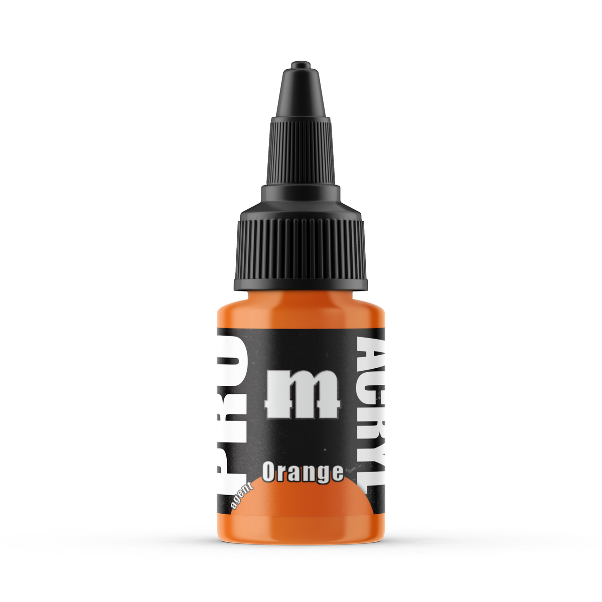 Monument Hobbies Pro Acryl Orange MPA-007 — 22ml bottle with colour swatch
