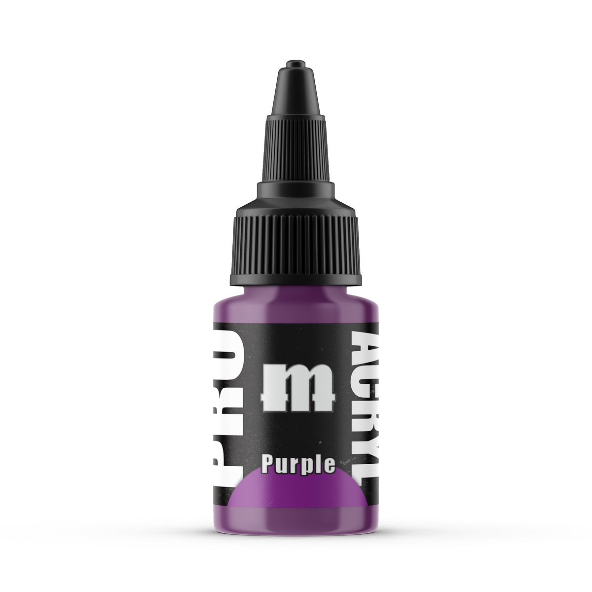 Monument Hobbies Pro Acryl Purple MPA-010 — 22ml bottle with colour swatch