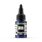 Monument Hobbies Pro Acryl Transparent Blue MPA-046 — 22ml bottle with colour swatch