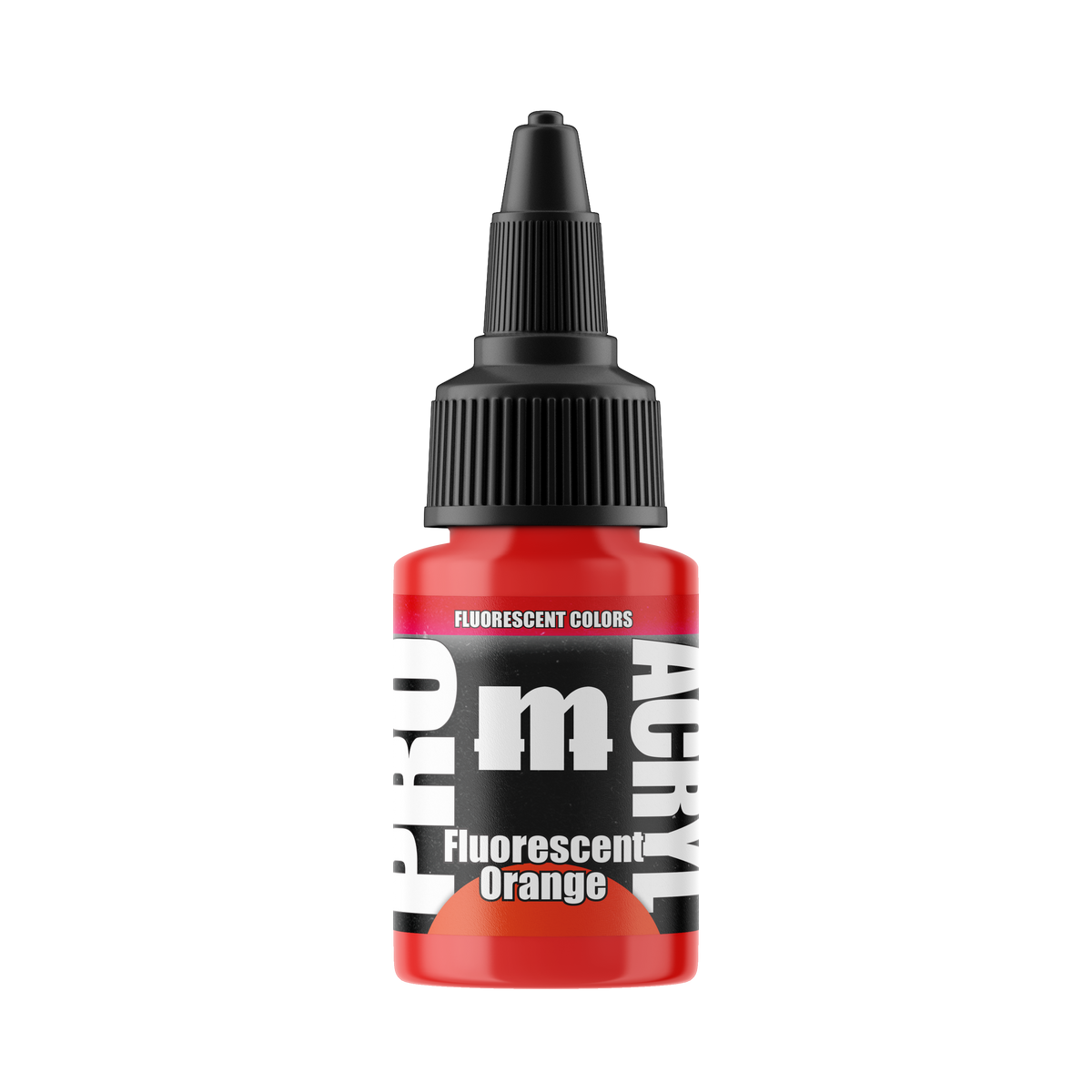 Monument Hobbies Pro Acryl Transparent Orange MPA-050 — 22ml bottle with colour swatch